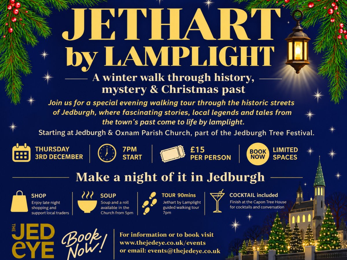 Jethart by Lamplight - Walking Tour